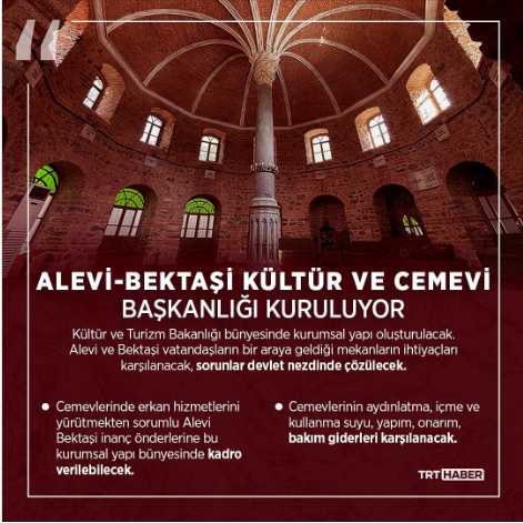 Erdoğan'dan tarihi adım! Alevi-Bektaşi Kültür ve Cemevi Başkanlığı müjdesi