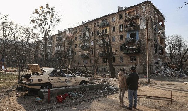 ukrayna bombardımana tutuldu! kiev dahil 4 kent yangın yeri