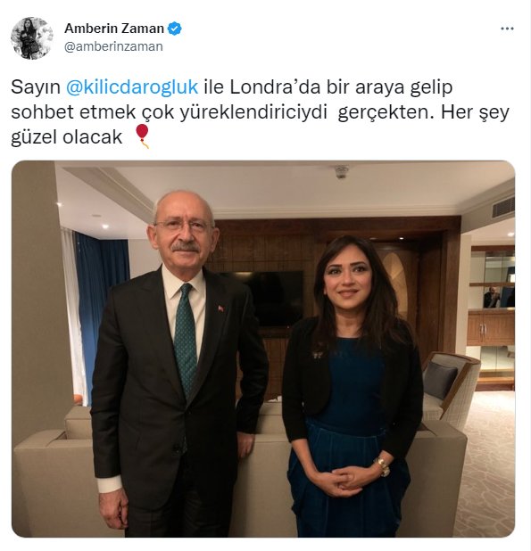 kılıçdaroğlu, londra'da kandil'in gazetecisiyle görüştü