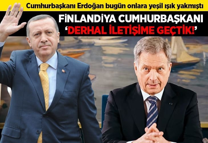 Erdoğan'ın açıklamasının ardından Finlandiya: Derhal temasa geçtik...