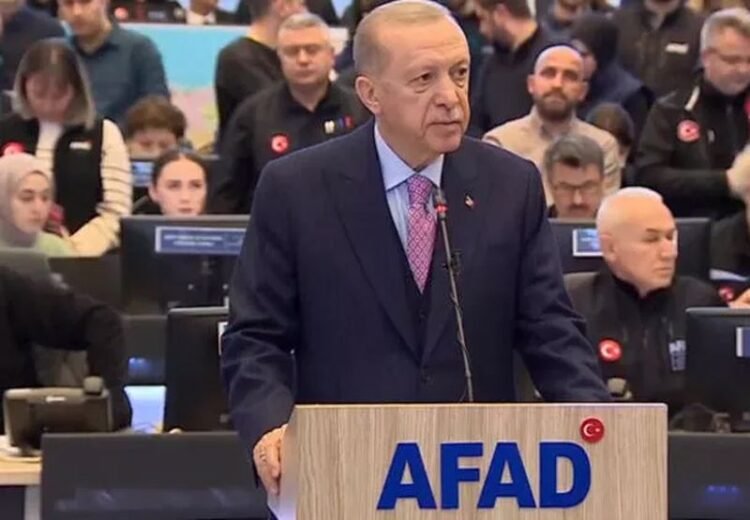 Cumhurbaşkanı Erdoğan yaşanan depremle ilgili son durumu açıkladı!
