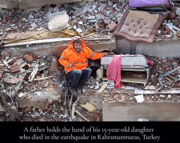 angelina jolie kahramanmaraş'taki o acılı babanın fotoğrafını paylaştı!