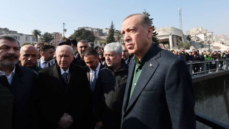 Cumhurbaşkanı Erdoğan, ve Bahçeli Hatay'da