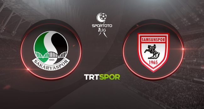 TRT Spor canlı izle! TFF 1. Lig Sakaryaspor Samsunspor maçı canlı izle