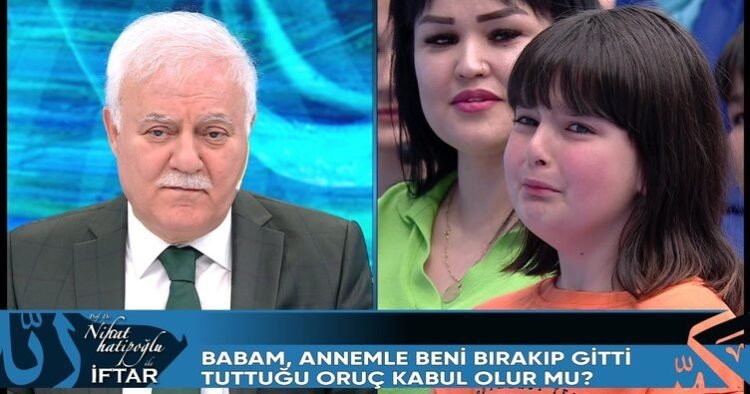  Nihat Hatipoğlu'na soru soran Almina tüm Türkiye'yi göz yaşına boğdu!