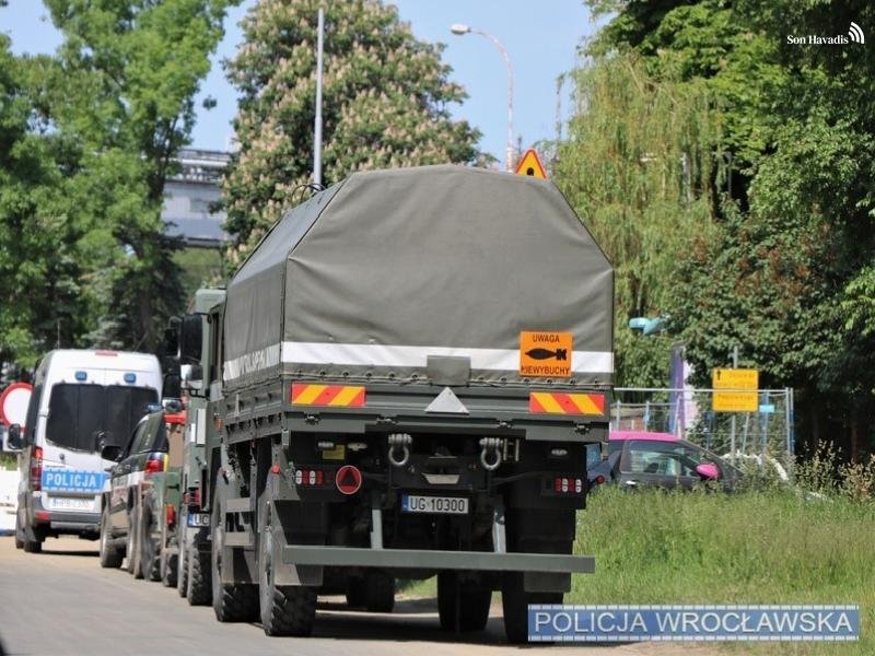 250 kilo ağırlığında bomba bulundu: 2 bin Polonya'da 500 kişi tahliye edildi