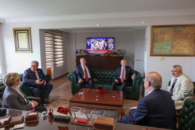 Kılıçdaroğlu'ndan, Zafer Partisi Genel Başkanı Özdağ’a ziyaret