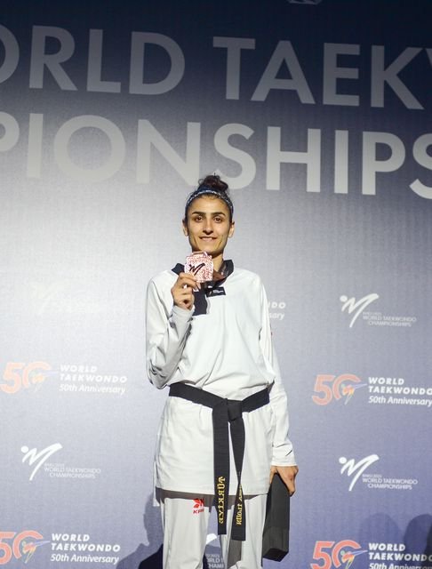 hatice kübra i̇lgün, 26. dünya tekvando şampiyonası’nda bronz madalya kazandı