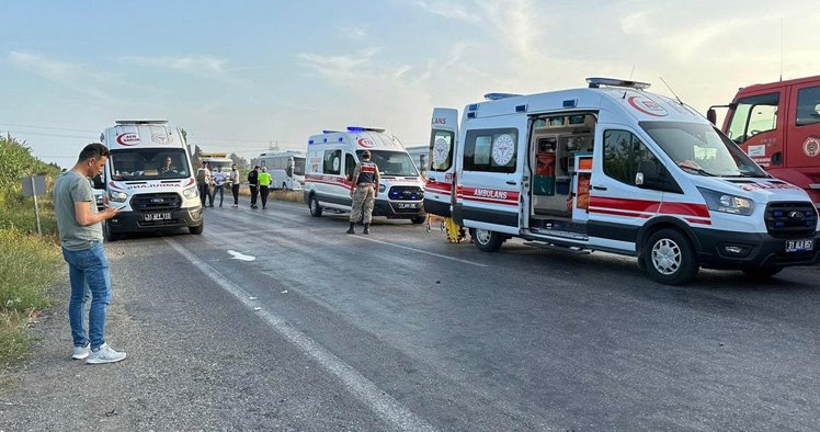 Hatay'da feci kaza: 2 kişi öldü, 4 kişi yaralandı