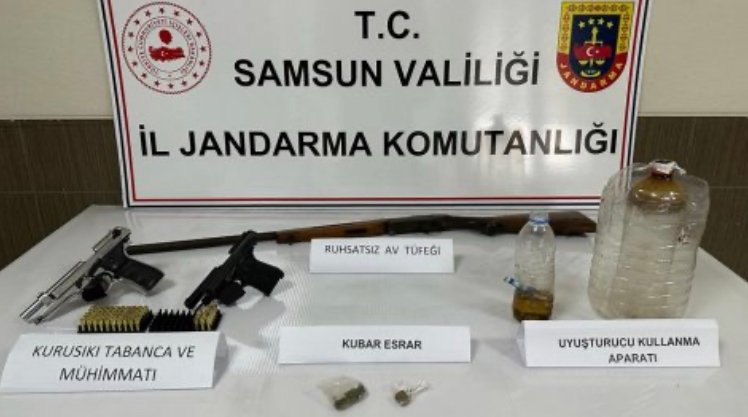 Samsun'da 16 adrese uyuşturucu operasyonu: 13 gözaltı