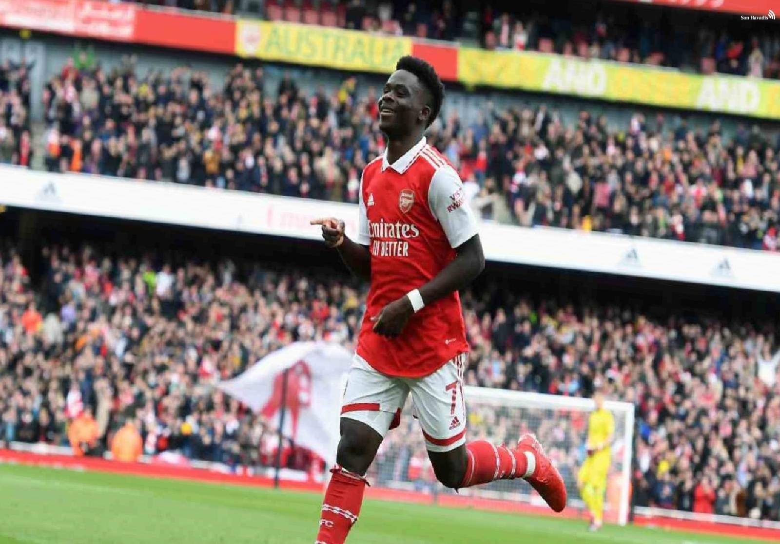 Arsenal, Bukayo Saka’nın sözleşmesini 2027’ye kadar uzattı