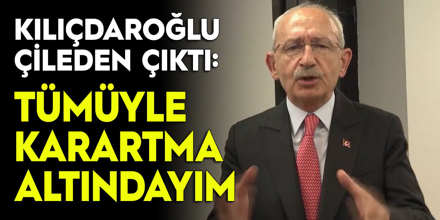 Kılıçdaroğlu çileden çıktı: 'Sana sesleniyorum Erdoğan, seçime mi girmeyeyim bu mu istediğin?'