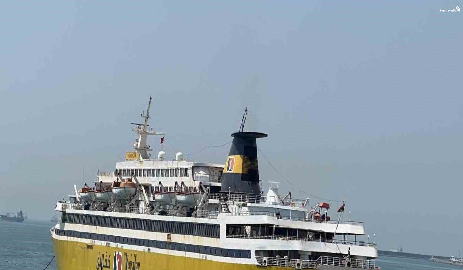 Libya ile ikili nakliyeyi hızlandıracak gemi İstanbul'a yanaştı