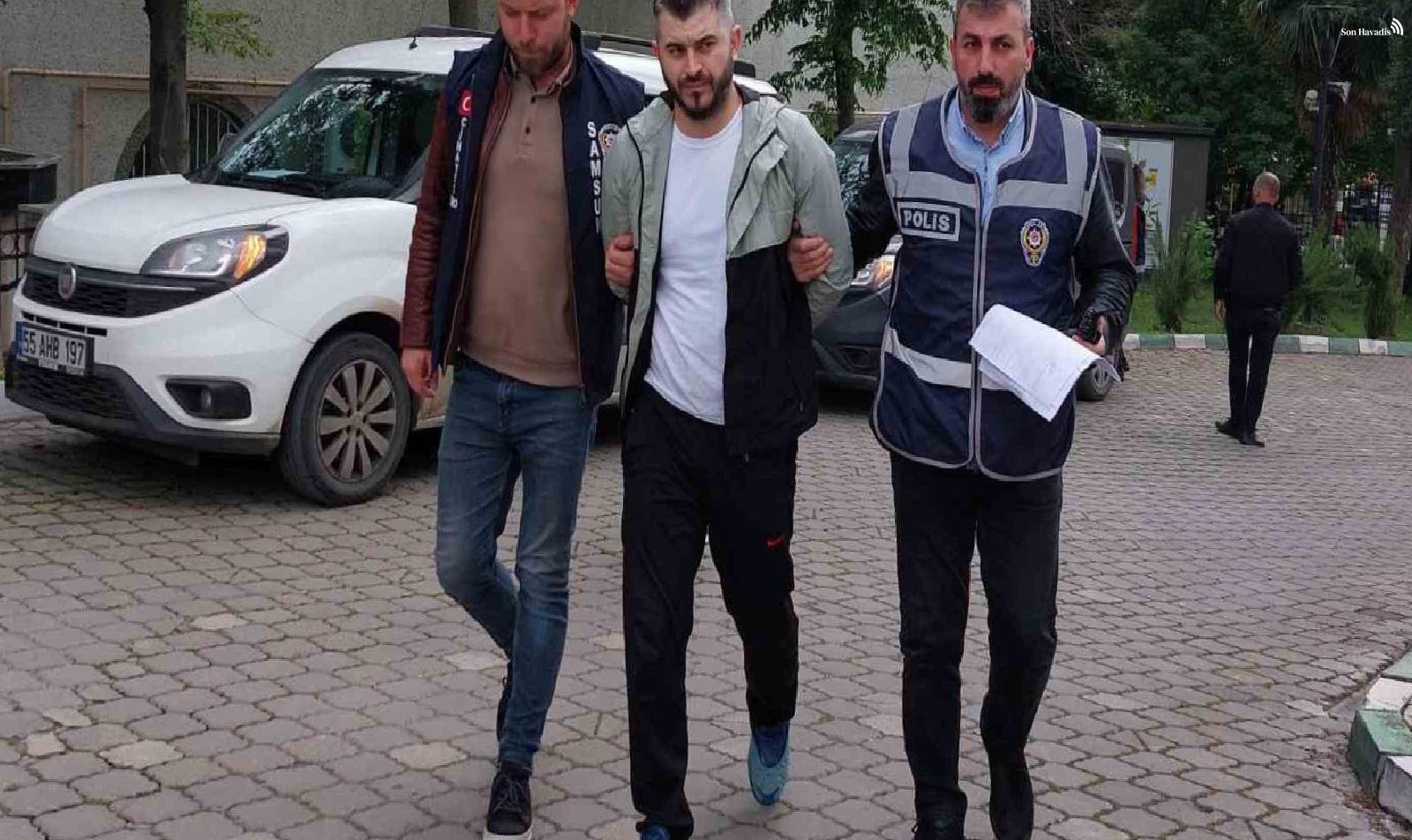 Samsun'da lastikçiyi öldüren zanlı tutuklandı