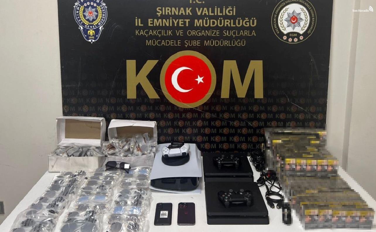 Şırnak'ta asayiş ve kaçakçılık operasyonu: 40 gözaltı