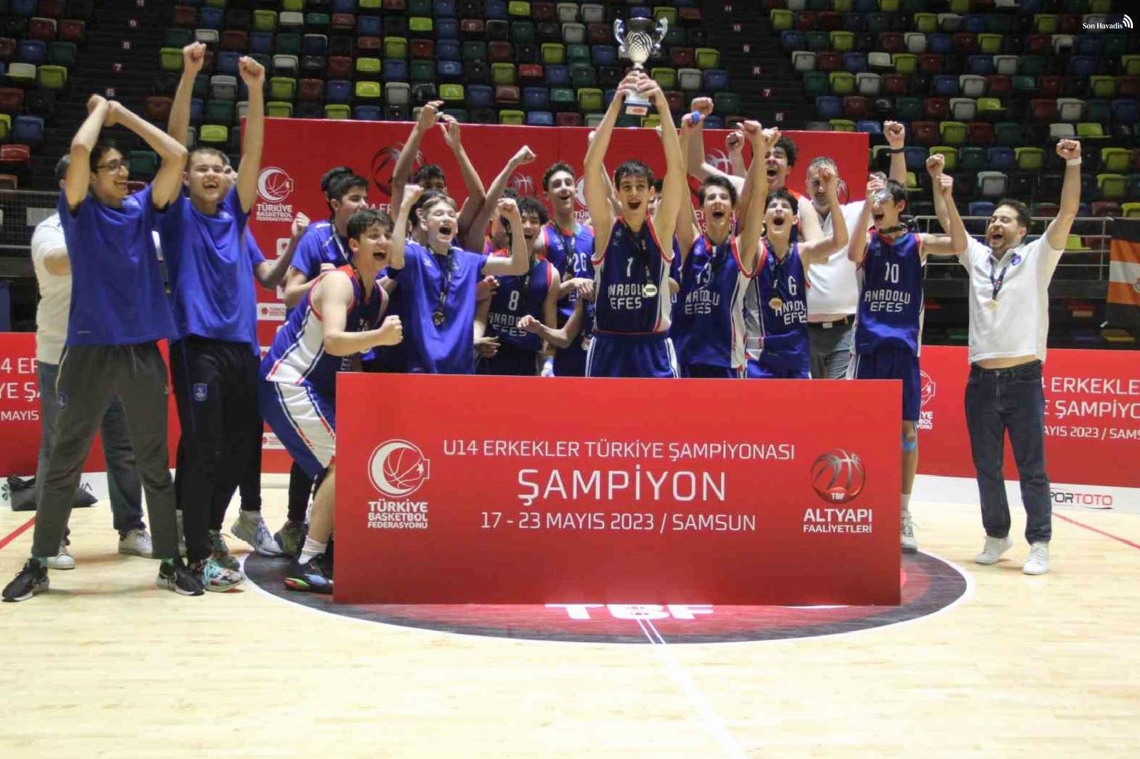 U14 Erkekler Türkiye Şampiyonası Samsun'da düzenlendi