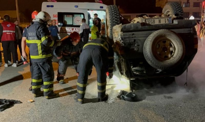düzce'de feci kaza: 1'i ağır, 6 yaralı