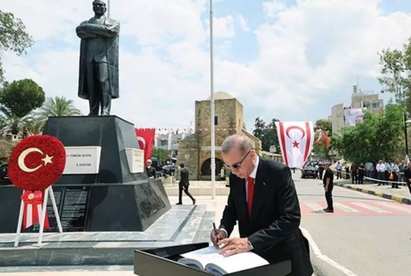 cumhurbaşkanı erdoğan'dan seçim sonrası ilk ziyaret kktc'ye