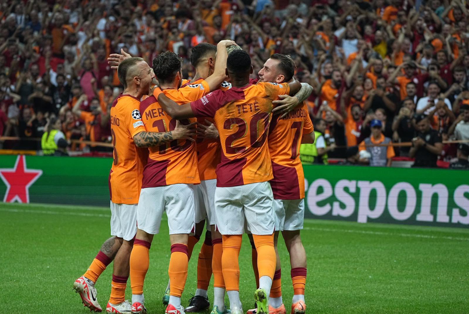 Galatasaray Şampiyonlar Ligi’nde: 1-1
