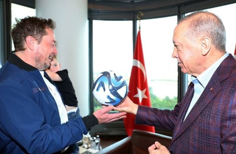 cumhurbaşkanı erdoğan, elon musk’ı kabul etti