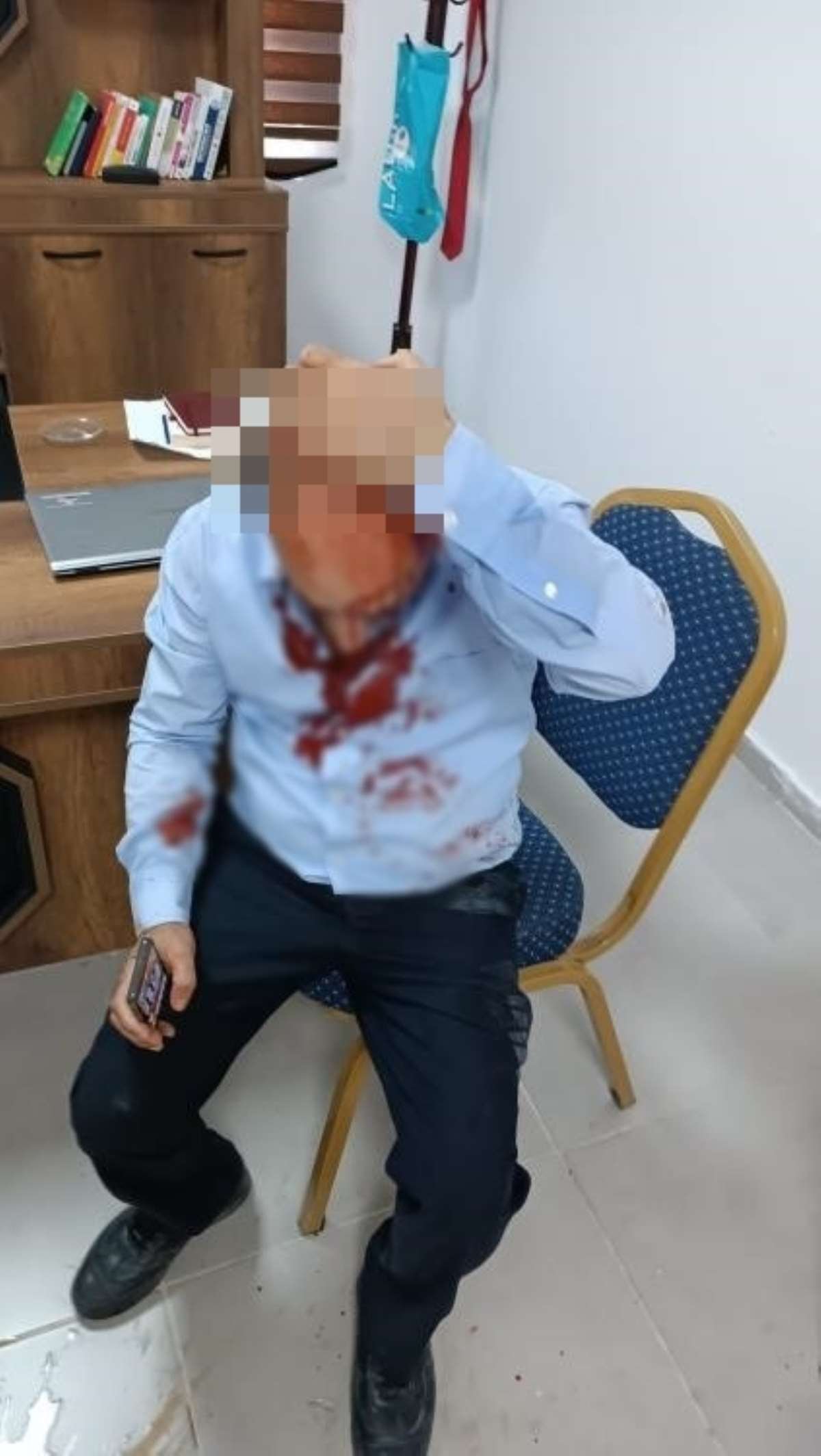 şanlıurfa'da okul müdürüne 'demir sopalı' saldırı